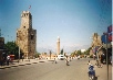 Antalya - Clock Tower and Grooved Minaret