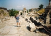 Ephesus - flag-stoned promenade of Curetes Way - 3km from Selcuk